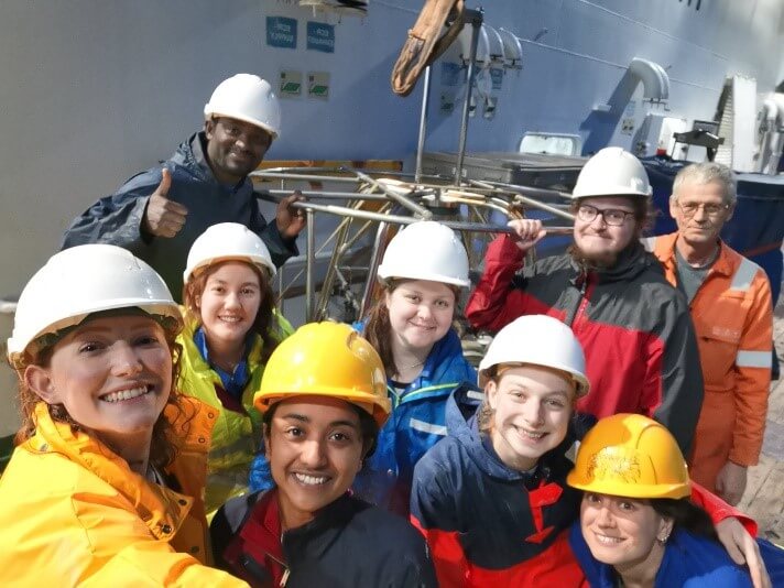 Benthic team on JC247