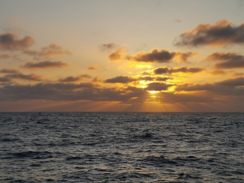 Sunset over the PAP1 site