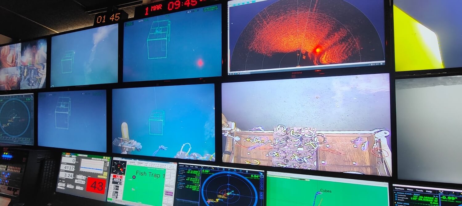 ROV control room