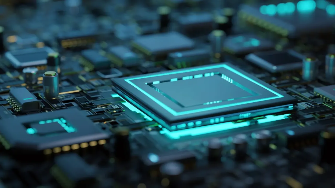 Motherboard and computer chip