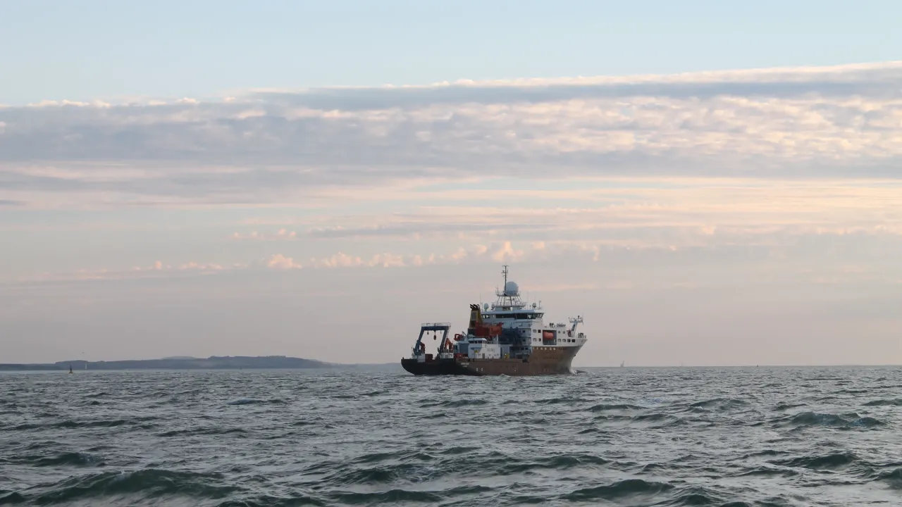 James Cook at sea