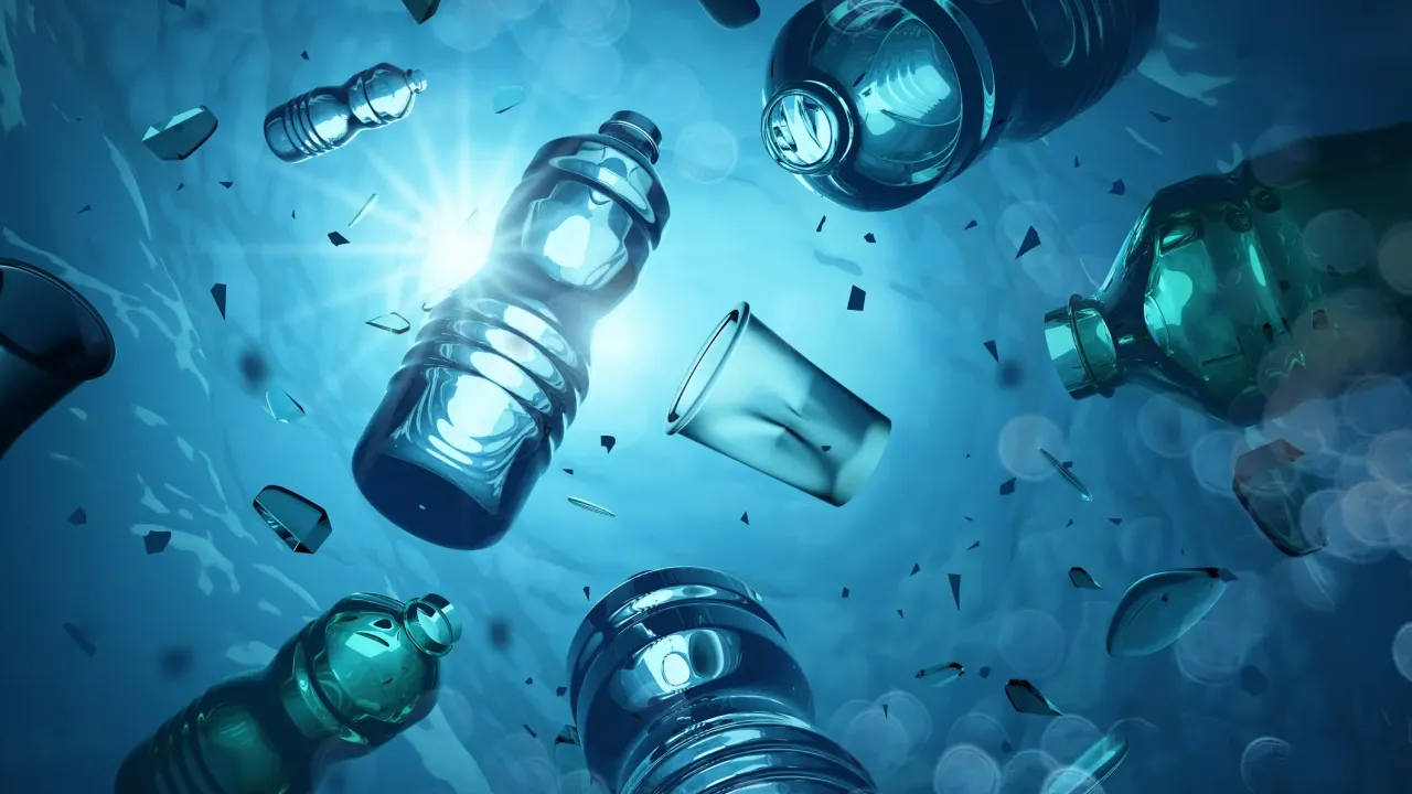 Plastics in the ocean