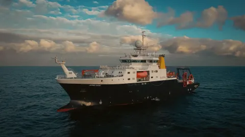 RRS James Cook Launches