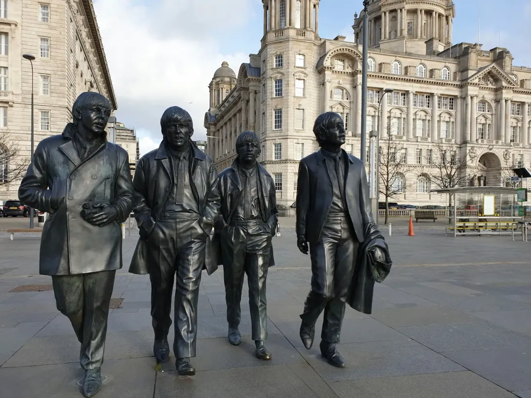 Statue of The Beatles