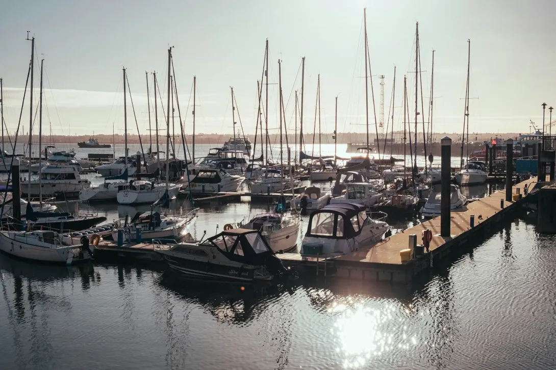 Dockside in Southampton